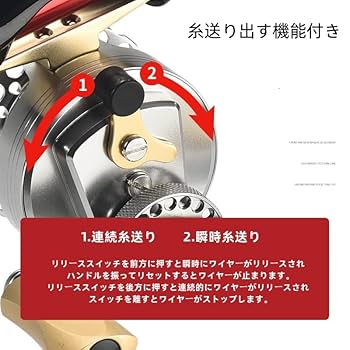 チヌリール Amazon | チヌリール 釣り 釣具 筏リール 氷釣り 船釣り 穴釣り